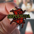 SEPULTURA Logo Enamel Pin (Small)