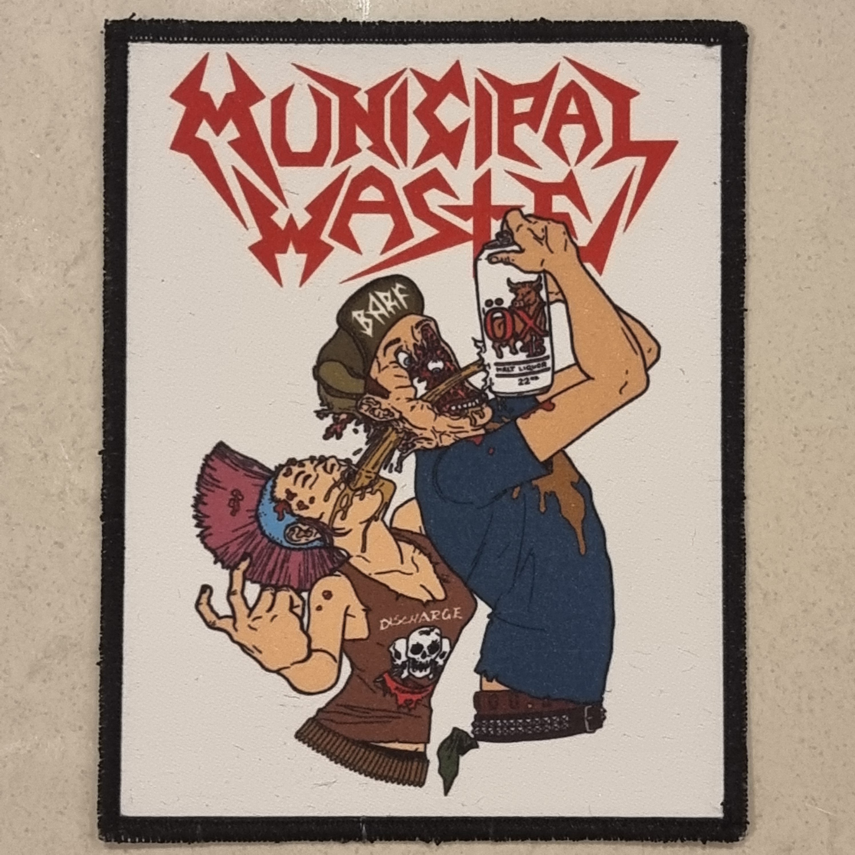 MUNICIPAL WASTE - Beer Pressure - Patch