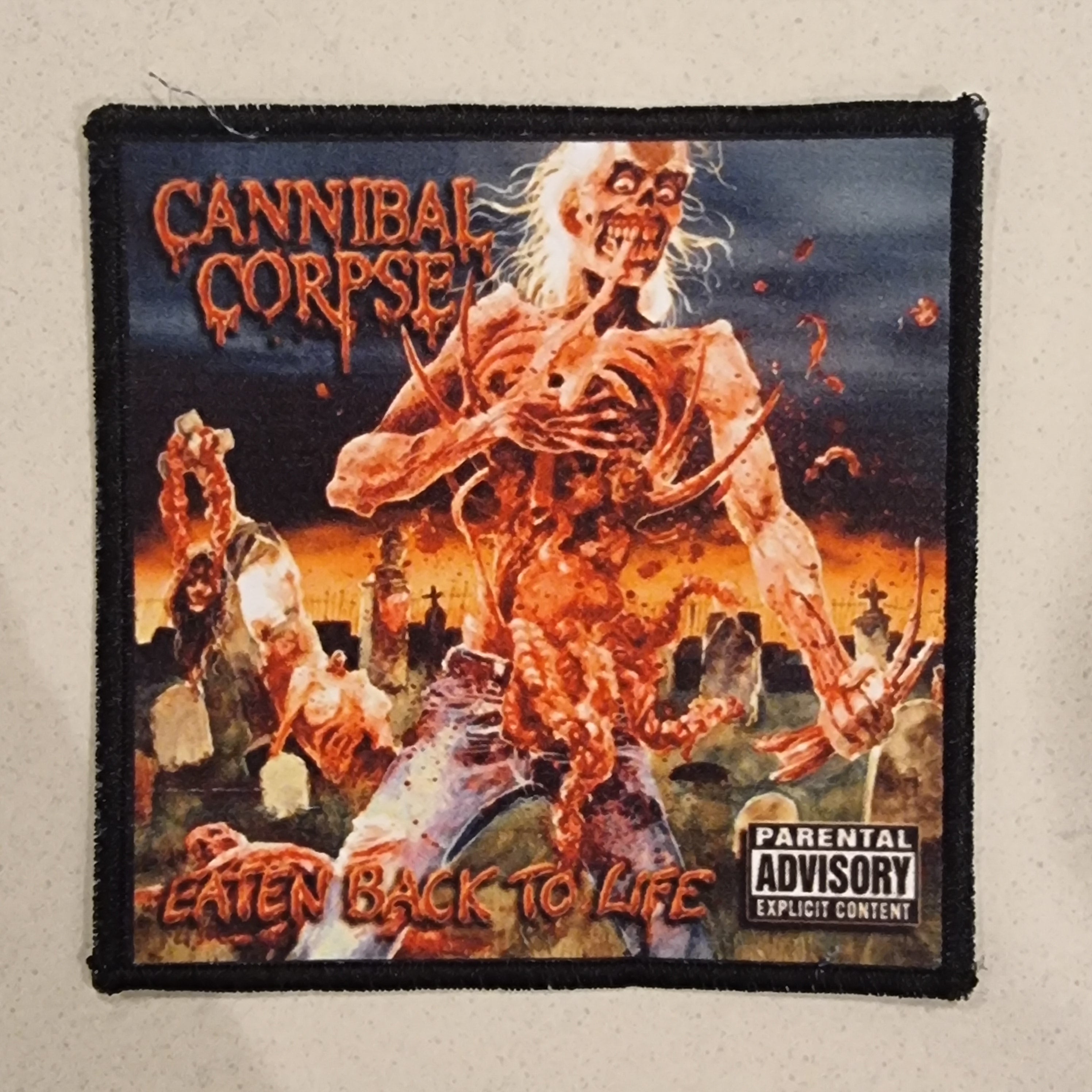 CANNIBAL CORPSE - Eaten Back To Life - Patch