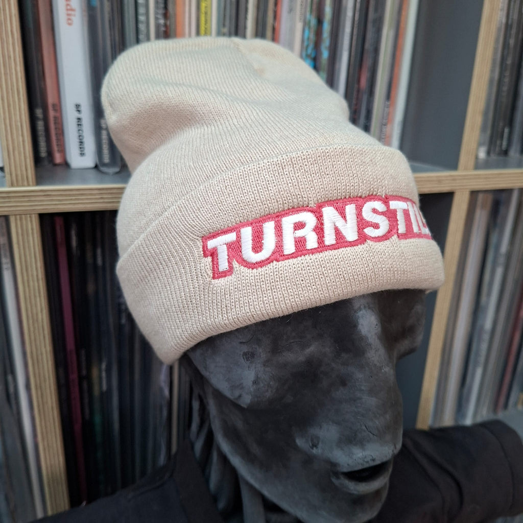TURNSTILE - (Glow in the Dark) Logo (Oatmeal Beige) Beanie