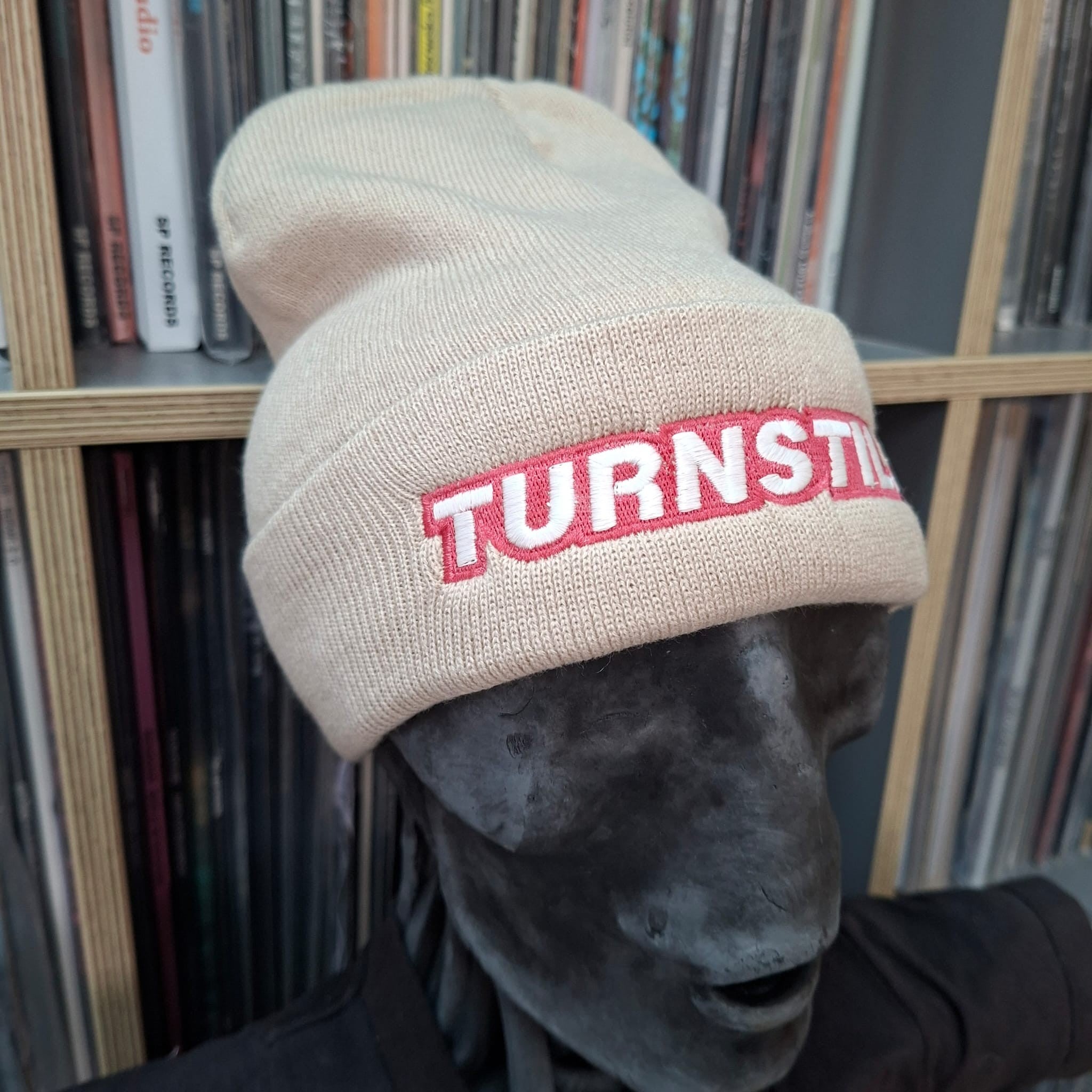 TURNSTILE - (Glow in the Dark) Logo (Oatmeal Beige) Beanie