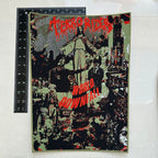 TERRORIZER - World Downfall - Woven Backpatch