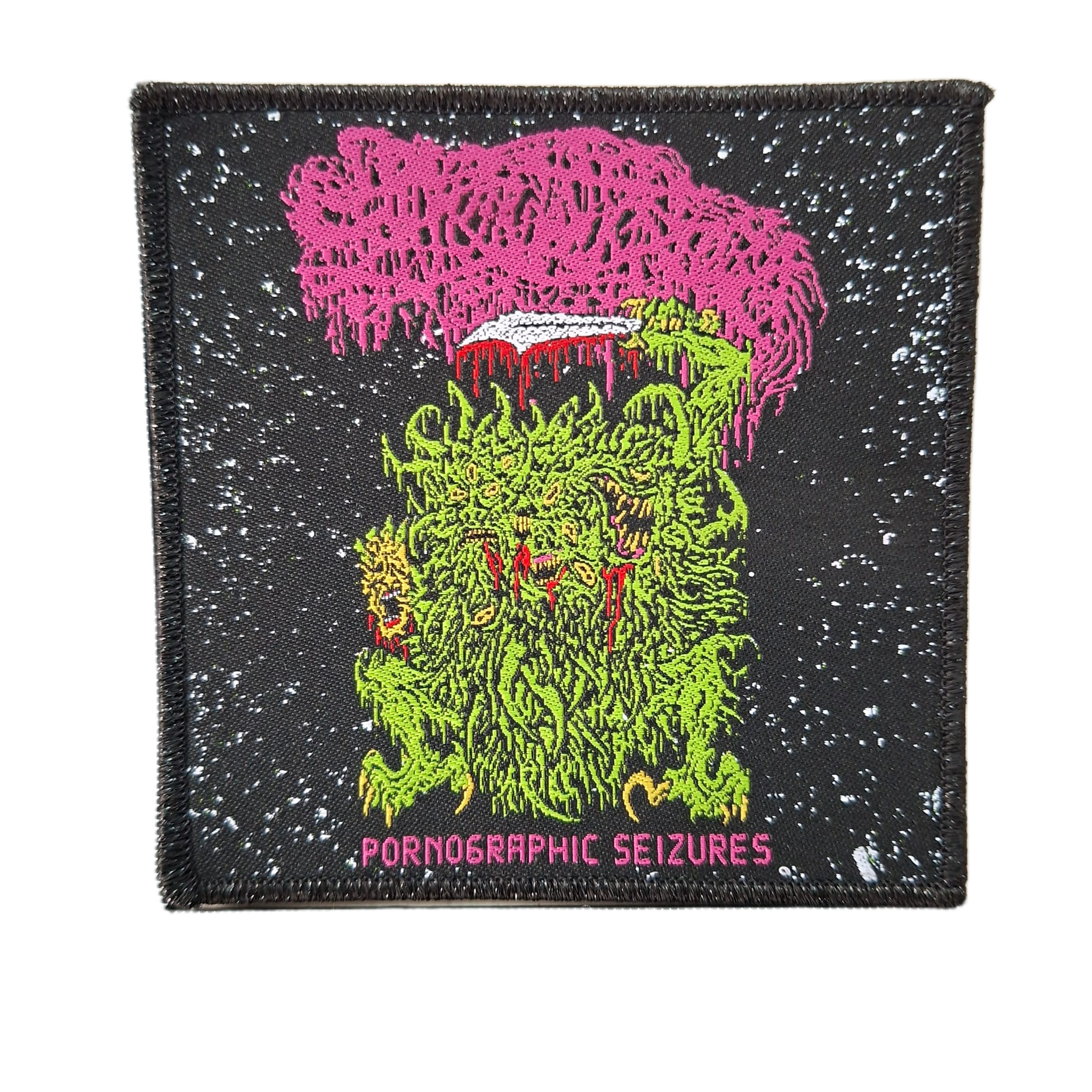 SANGUISUGABOGG - Pornographic Seizures - Woven Patch