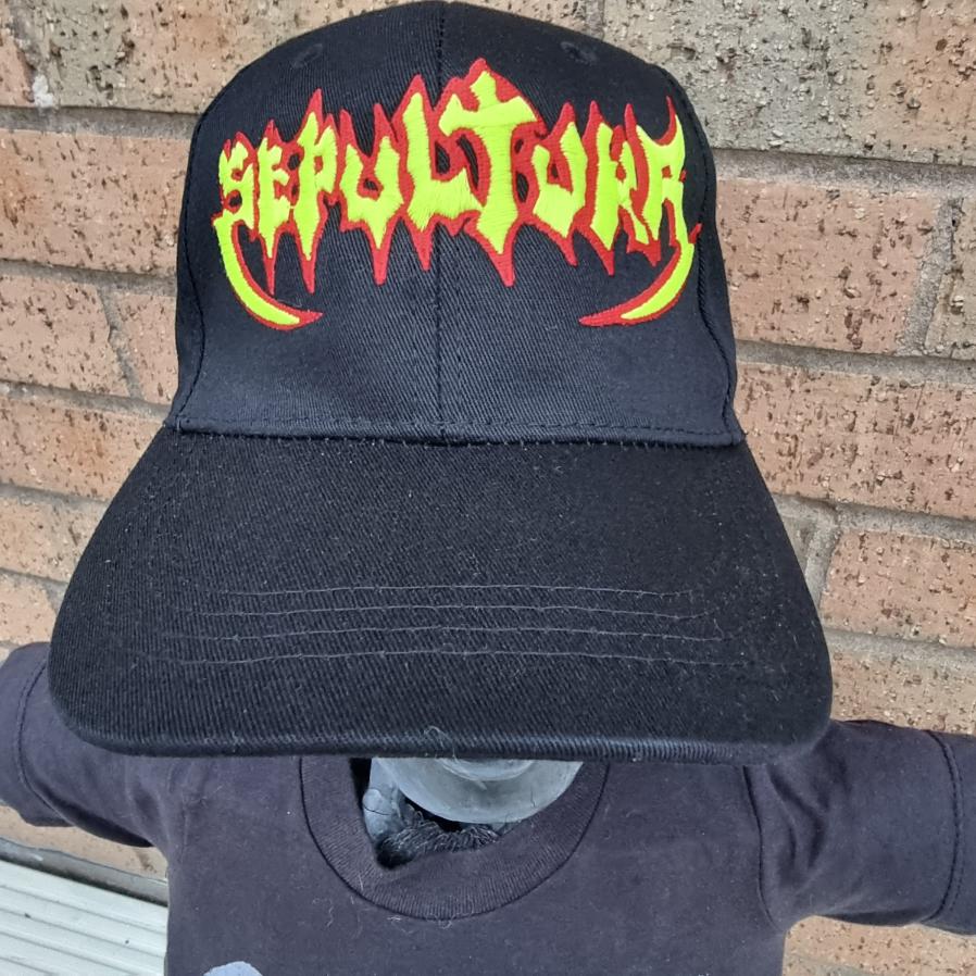 SEPULTURA - Old (Glow in the Dark) Logo BASEBALL CAP