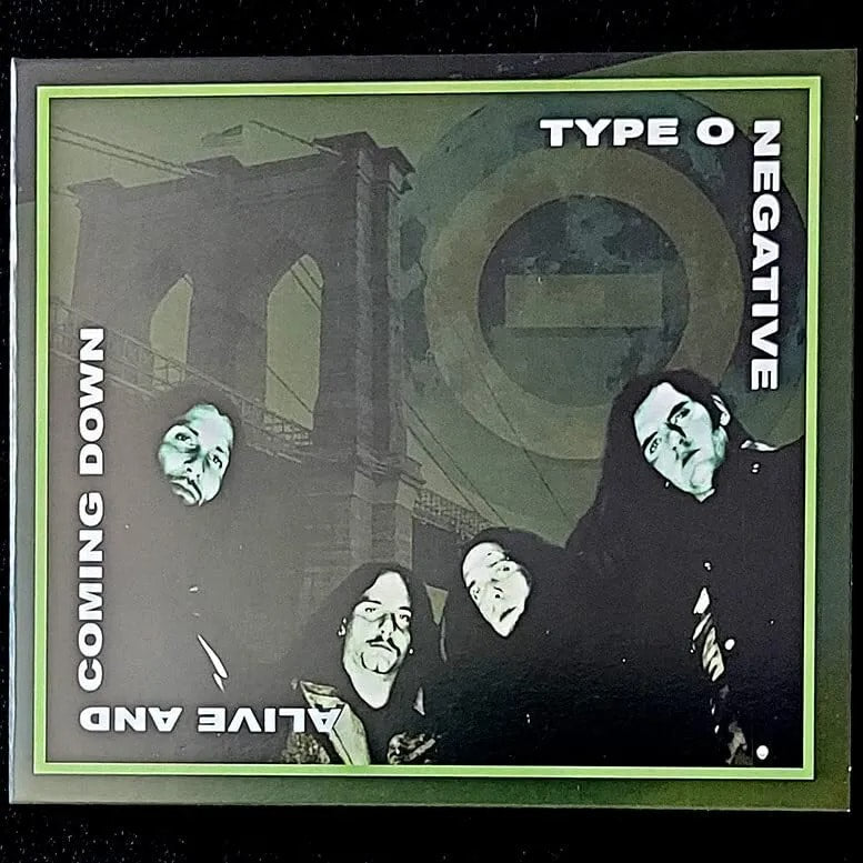 TYPE O NEGATIVE – Alive And Coming Down - Digipack CD
