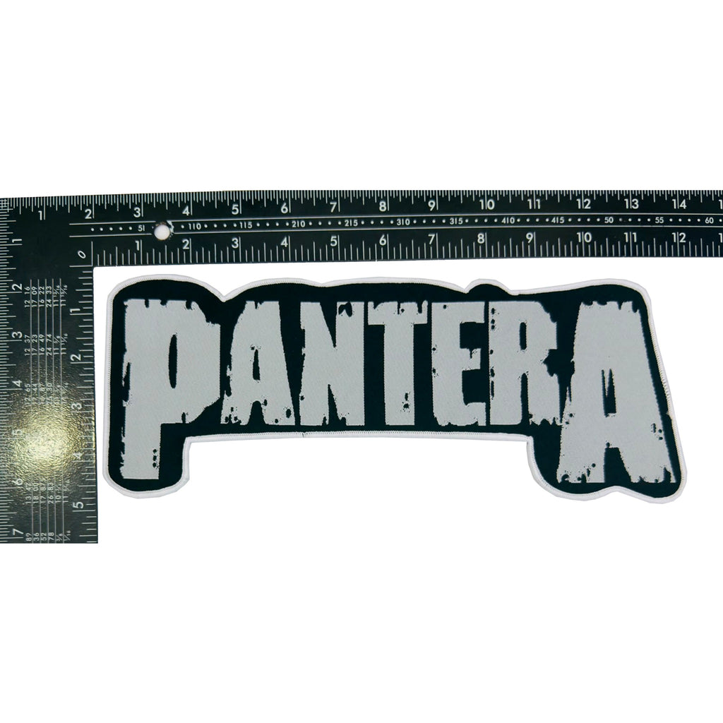 PANTERA Logo oversized patch with ruler