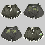 FOETAL JUICE - Foetal Juicy (Dotted Logo) - Woman's Booty Shorts
