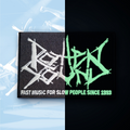 ROTTEN SOUND - Fast Music... - (Glow In The Dark) Embroidered Patch