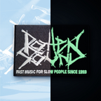 ROTTEN SOUND - Fast Music... - (Glow In The Dark) Embroidered Patch