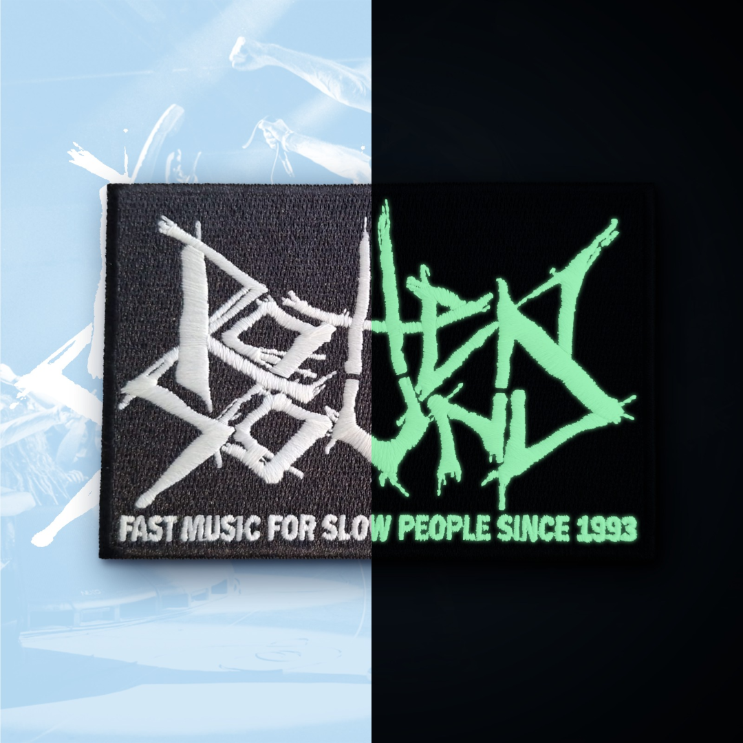 ROTTEN SOUND - Fast Music... - (Glow In The Dark) Embroidered Patch