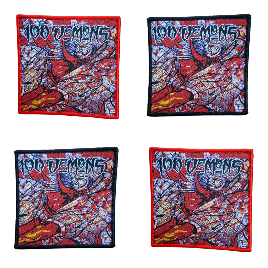 100 DEMONS - Selftitled - Woven Patch