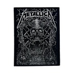 METALLICA - Damaged Justice Tour'89 - Woven Patch