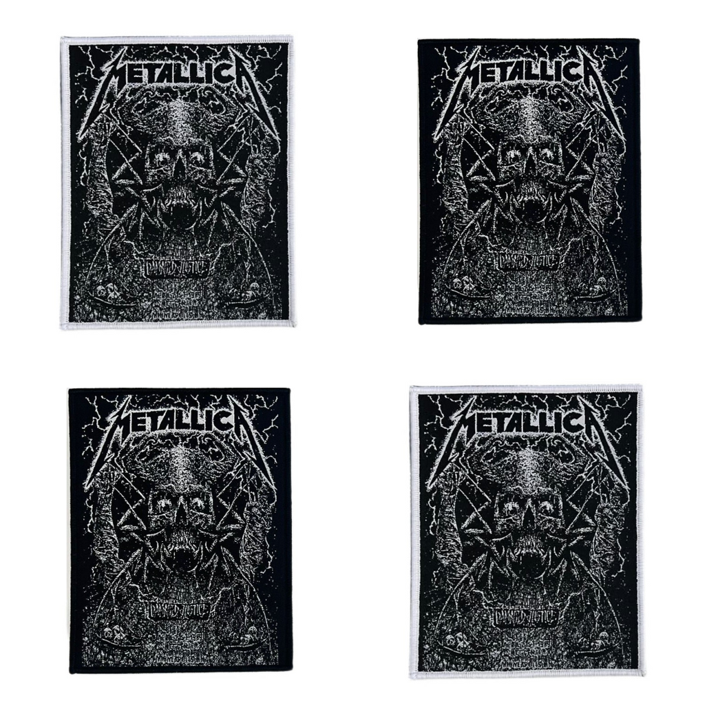 METALLICA - Damaged Justice Tour'89 - Woven Patch