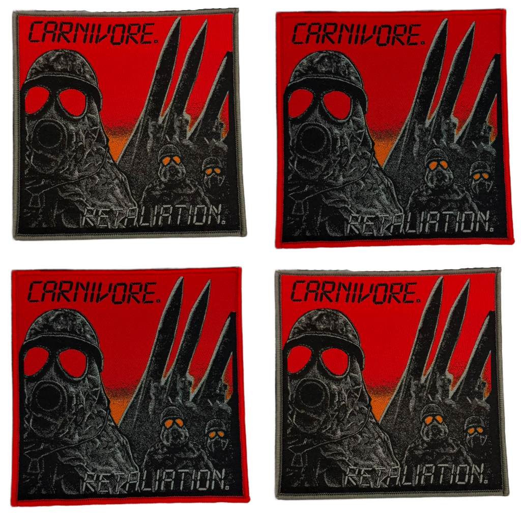 CARNIVORE - Retaliation - Woven Patch