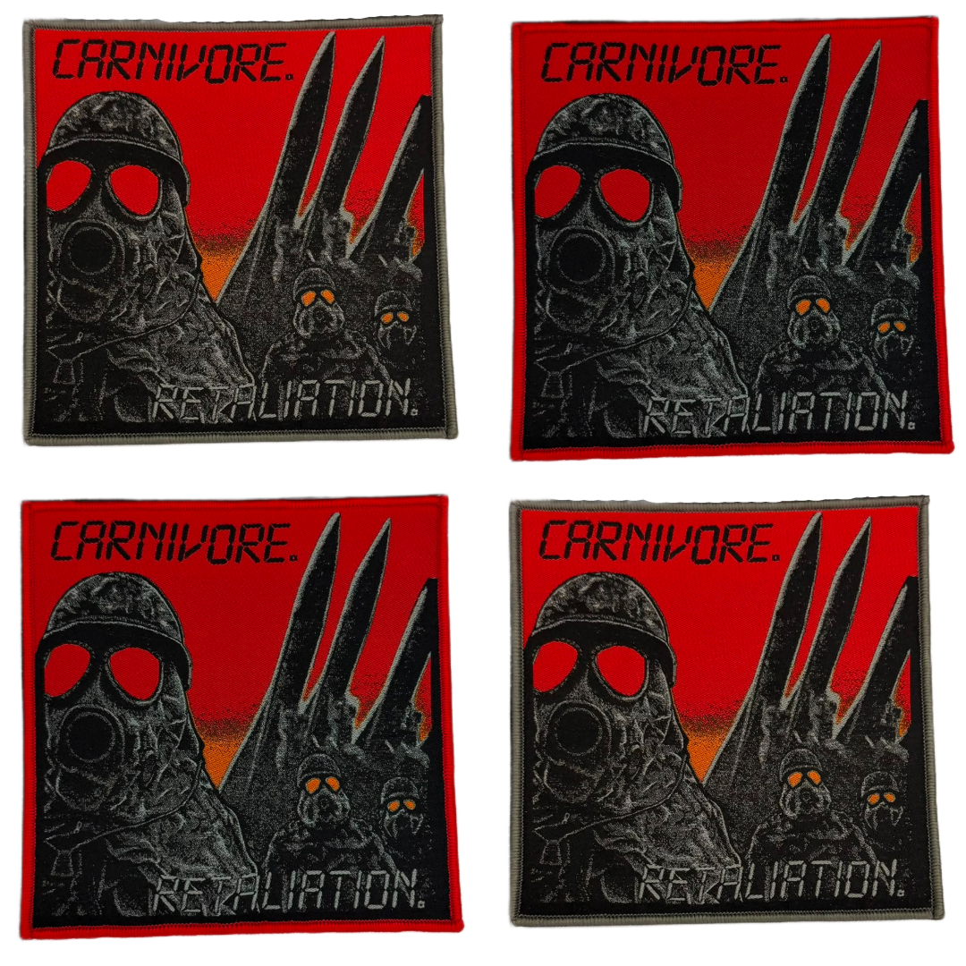 CARNIVORE - Retaliation - Woven Patch
