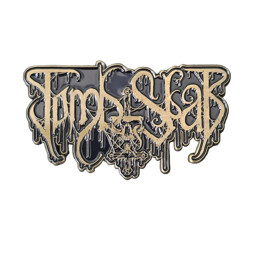 TOMB SLAB - Logo - Enamel Pin