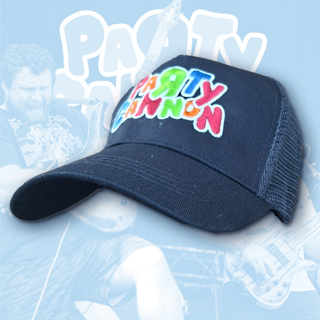 PaRtY CaNnOn - (Glow in the Dark) Logo - TRUCKER CAP