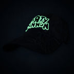 PaRtY CaNnOn - (Glow in the Dark) Logo - GREEN CAMO DAD CAP