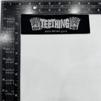 TEETHING - Friez Before Guyz - Stripe Woven Patch