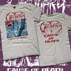 OBITUARY - Cause Of Death - T-SHIRT