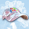 PaRtY CaNnOn - (Glow in the Dark) Logo - PINK CAMO DAD CAP