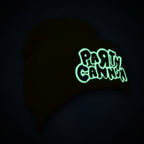PaRtY CaNnOn - (Glow in the Dark) Logo - (Orange) Beanie