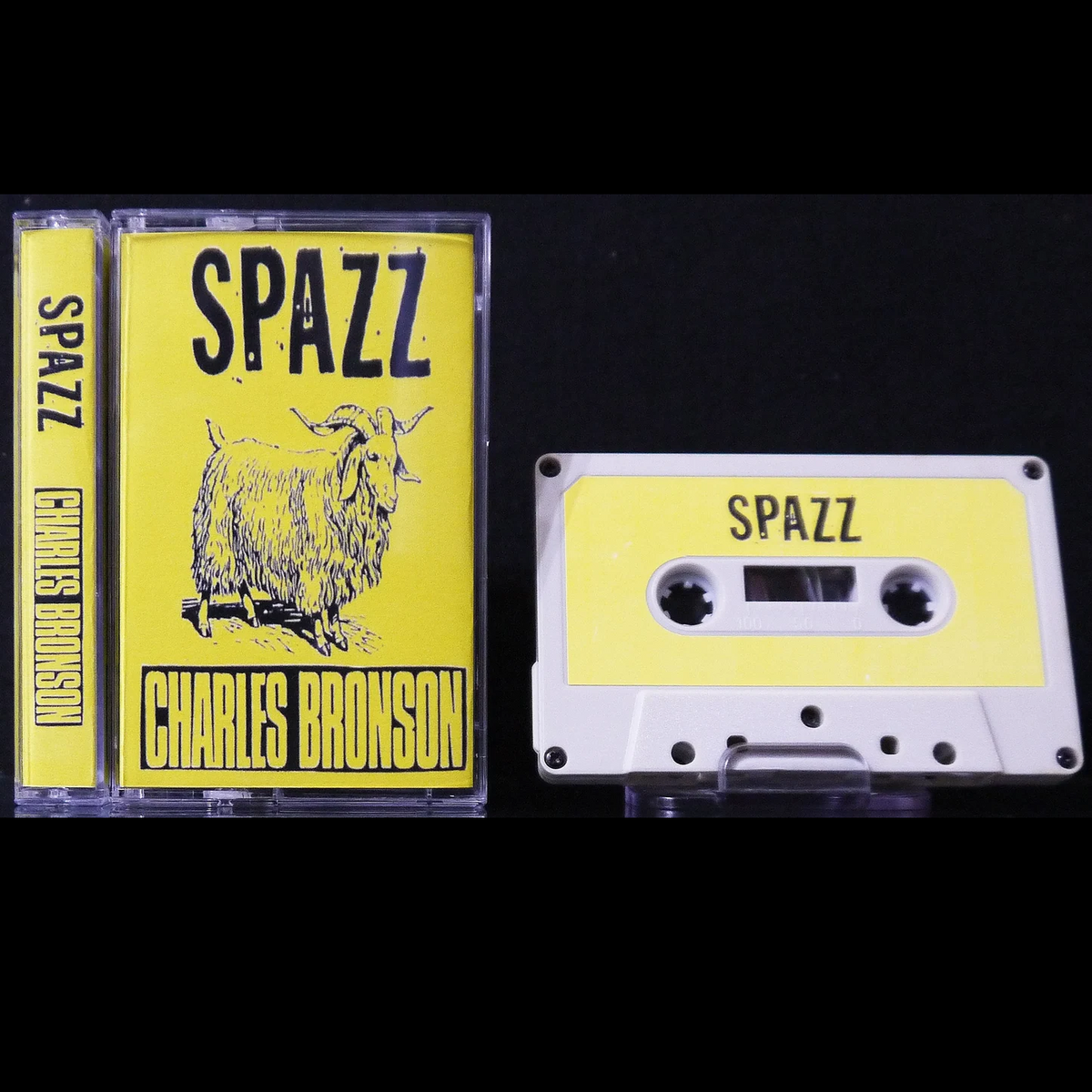 SPAZZ / CHARLES BRONSON - Split MC Tape