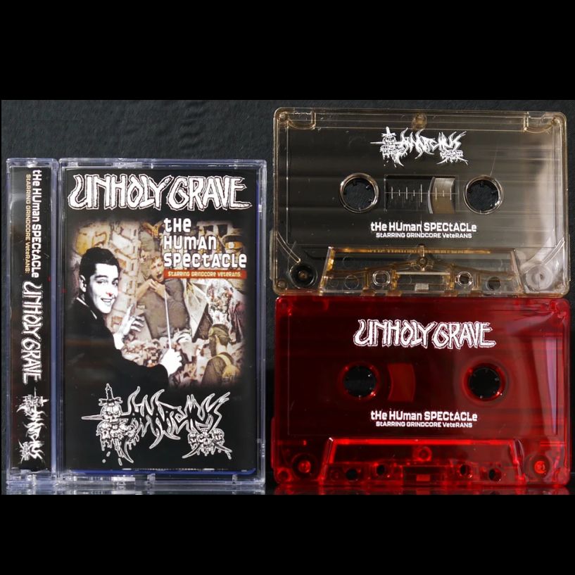 UNHOLY GRAVE / ANARCHUS - Split MC Tape
