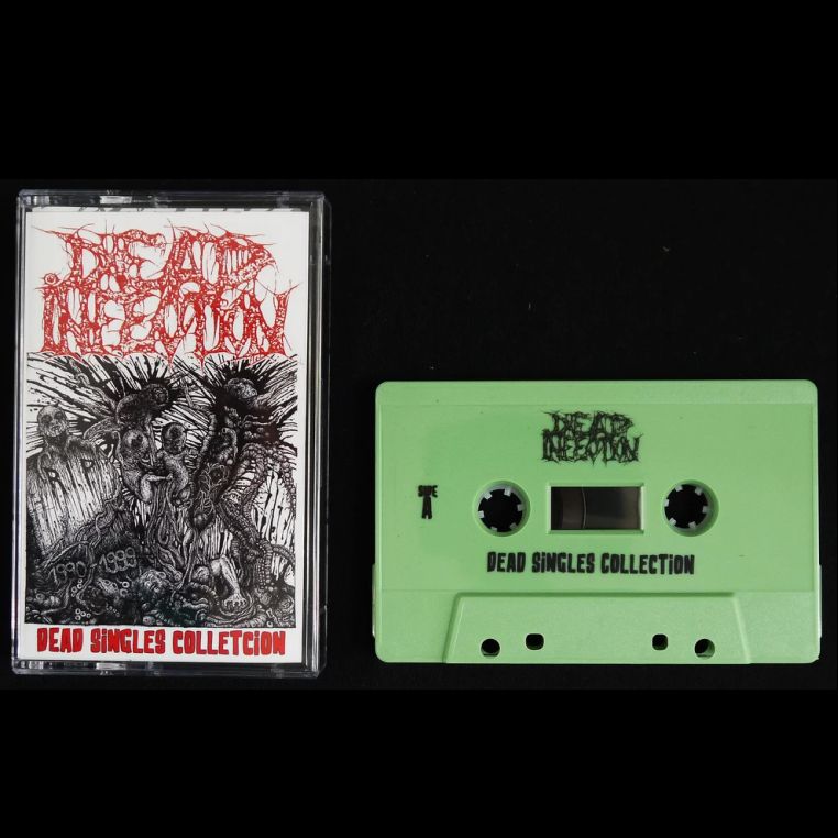 DEAD INFECTION - Dead Singles Collection - MC Tape
